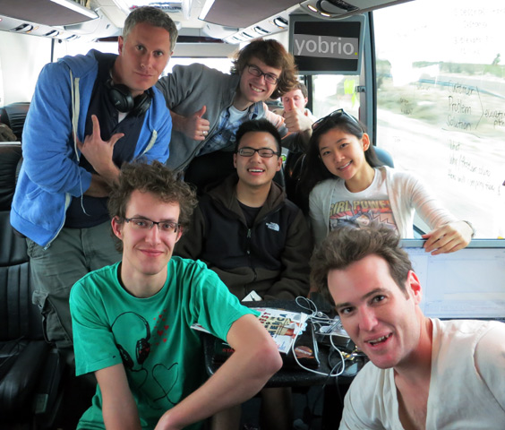 Team Yobrio on LA Startup Bus 2012